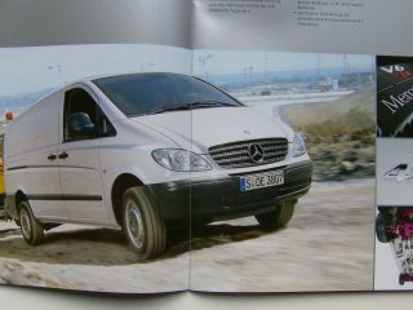 Mercedes Benz Vito Kastenwagen & Mixto Prospekt September 2008