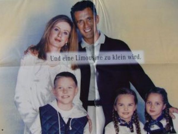 Mercedes Benz V-Klasse Prospekt Poster BR638 März 1996