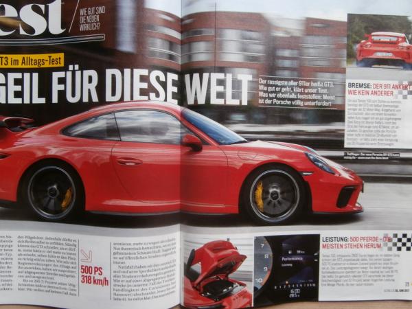 Auto Bild 26/2017 E300 Cabriolet vs. 300CE-24 A124,Tesla Model S gebraucht, Jeep Grand Cherokee,Ferrari 812 Superfast,