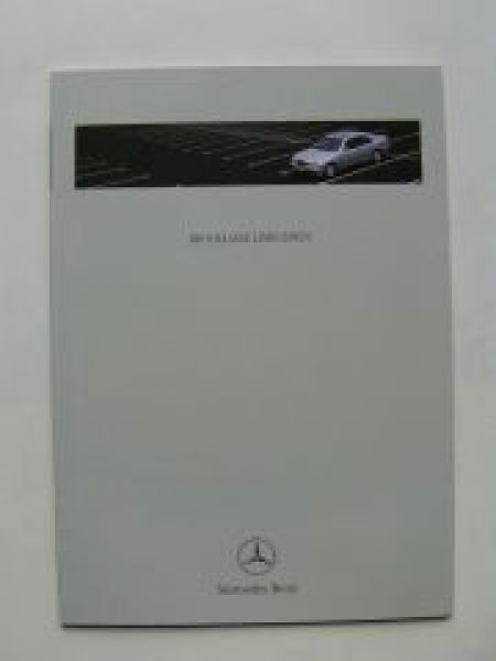 Mercedes Benz E-Klasse Limousine BR210 Juli 1999