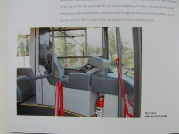 Mercedes Benz Omnibusse Fahrerarbeitspalt Niederflur-Busse