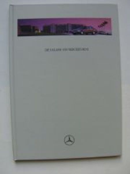 Mercedes Benz S-Klasse W140 Juli 1996 Prospekt NEU