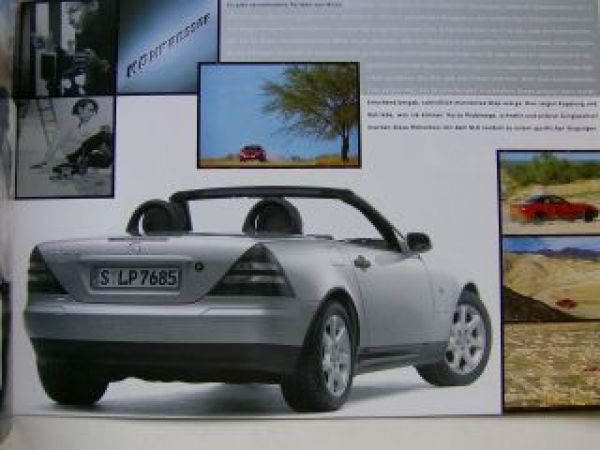 Mercedes Benz SLK R170 März 1996 Prospekt
