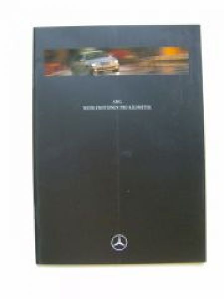 Mercedes Benz AMG Prospekt Juli 1996 W202 W210 R170 R129