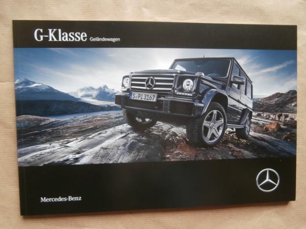 Mercedes Benz G-Klasse BR463 G350D G500 G6 AMG G65 G500 4x4 +designo manufaktur Editon +Exclusive Edition 5/2017