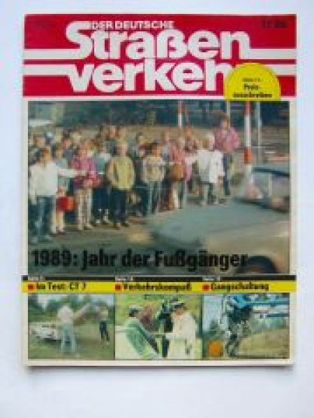 Der Deutsche Straßenverkehr 11/1988 Camptourist CT7