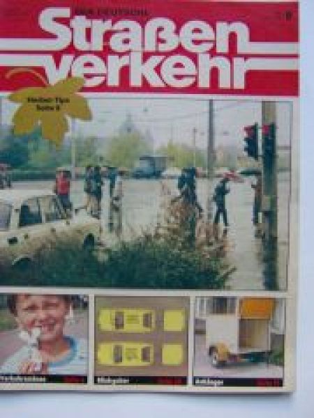 Der Deutsche Straßenverkehr 9/1986 Lada WAS2108/2141