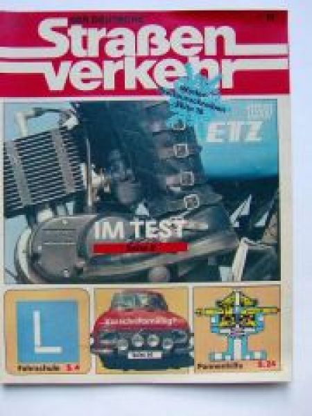 Der Deutsche Straßenverkehr 11/1985 MZ ETZ 150