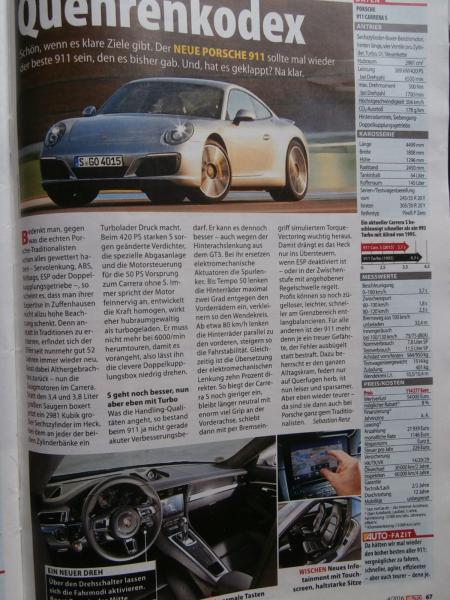 Auto Strassenverkehr 4/2016 BMW 320i Touring F31 vs. A4 Vant 2.0TFSI vs. C200T BR205,VW Touran 1.6TDI,Kia Sportage