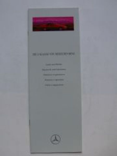 Mercedes Benz C-Klasse W202 Lacke & Polster Juli 1993