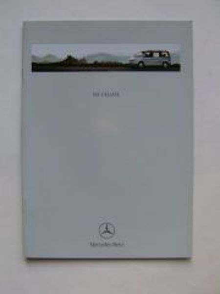 Mercedes Benz V-Klasse BR638 Prospekt Januar 1999