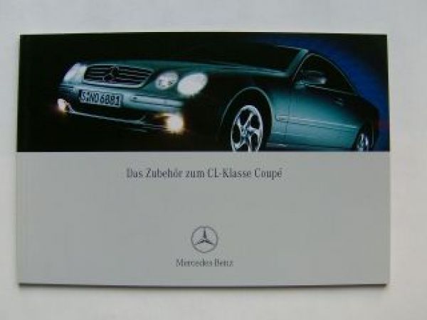 Mercedes Benz CL-Klasse Coupè BR215 Zubehör April 2001