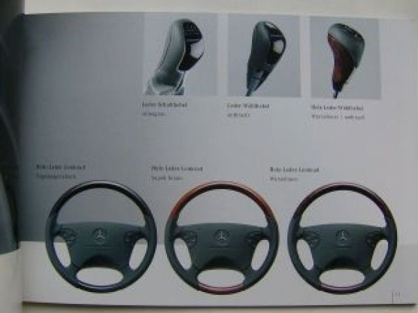 Mercedes Benz E-Klasse W210 Zubehör Prospekt November 2000