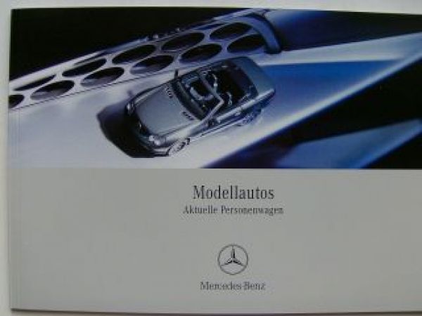 Mercedes Benz Modellautos Aktuelle PKW September 2001