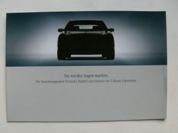 Mercedes Benz E-Klasse BR210 Ausstattungspakete NEU