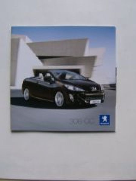 Peugeot 308 CC Prospekt März 2009 +Preise 9/2009