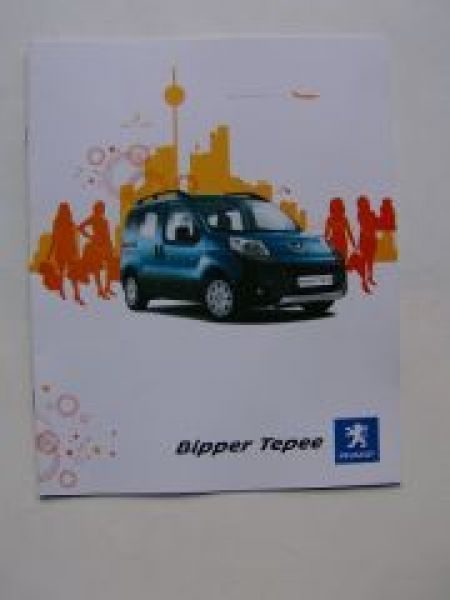 Peugeot Bipper Tepee Prospekt Oktober 2009 +Preise 11/2009