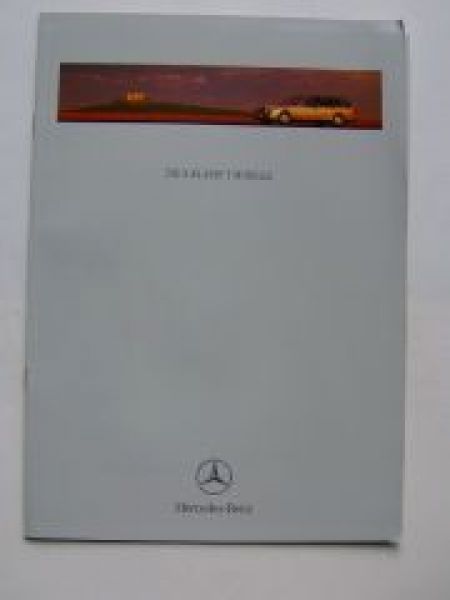 Mercedes Benz E-Klasse T-Modelle BR210 April 1998 NEU