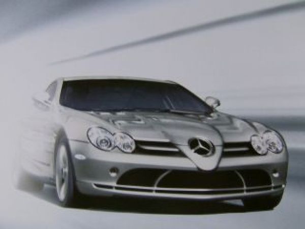 Mercedes Benz SLR McLaren Prospekt September 2003 NEU BR199