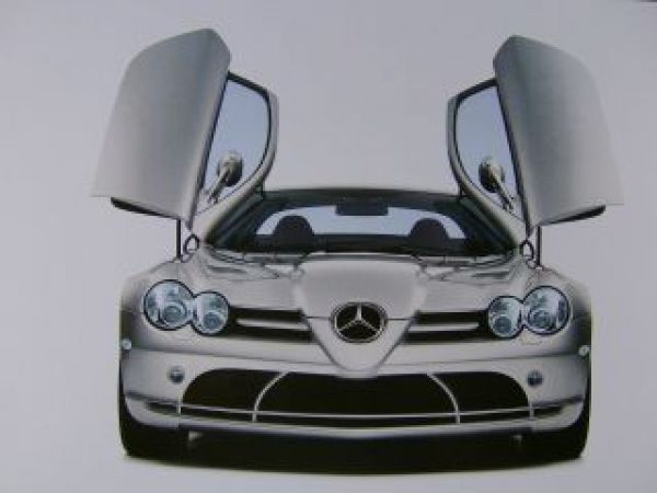 Mercedes Benz SLR McLaren Prospekt September 2003 NEU BR199