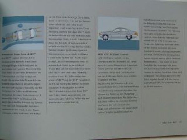 Mercedes Benz Sicherheit W116 W126 Pagode BR220 August 2002
