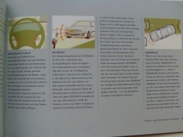 Mercedes Benz Sicherheit W116 W126 Pagode BR220 August 2002