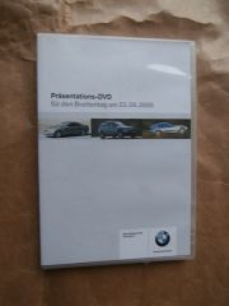 BMW Sportlichkeit trifft Innovation Präsentations DVD Breitentag E60 E83 E86