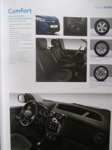 Dacia Dokker & Stepway Prospekt April 2019TCe 100 GPF TCe 130 Blue dCi 95 +Preisliste