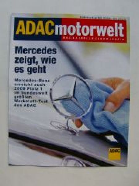 ADAC motorwelt 10/2009 Werkstatt-Test Mercedes-Benz