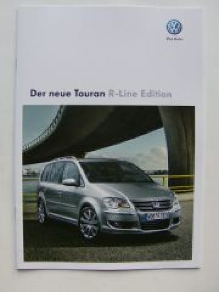 VW Touran R-Line Edition 1T2 Mai 2009 Prospekt