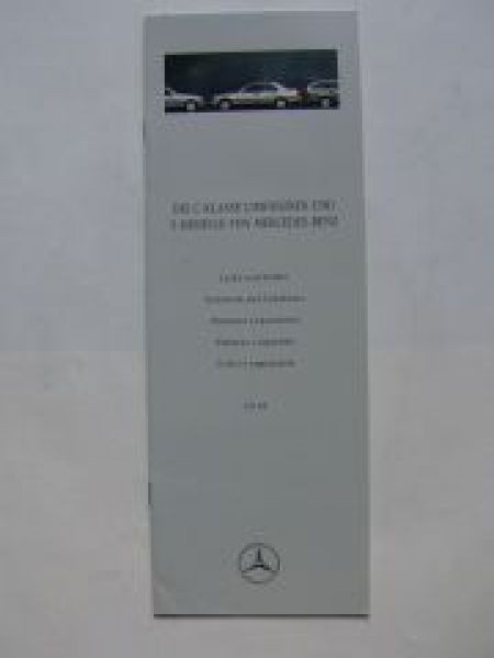 Mercedes Benz C-Klasse W202 Lacke & Polster Februar 1996