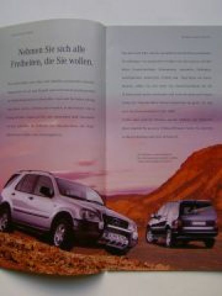 Mercedes Benz G-Klasse BR463 & M-Klasse BR163 Juni 1999