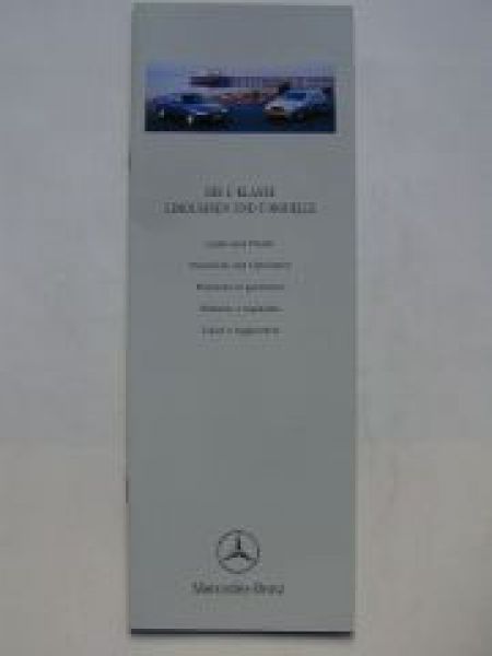 Mercedes Benz C-Klasse W202 Lacke & Polster Februar 1999