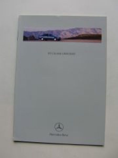 Mercedes Benz C-Klasse Limousinen W202 November 1999 NEU