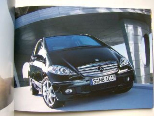 Mercedes Benz A-Klasse BR169 Dezember 2005 Prospekt