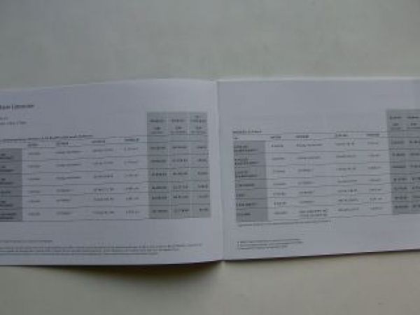 Mercedes Benz Preisliste E-Klasse Limousine BR212 Juni 2009