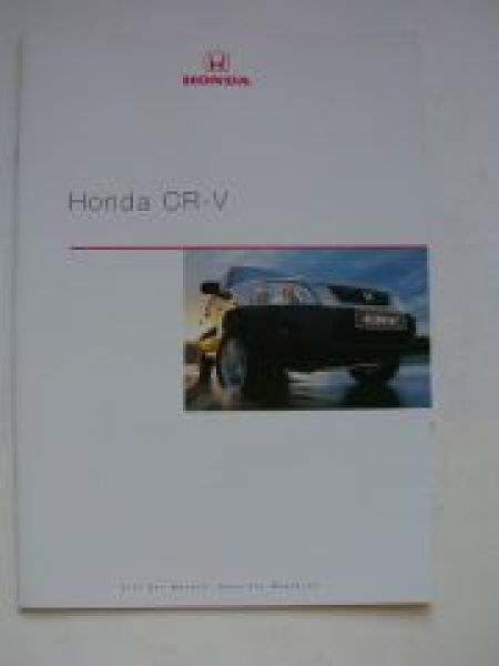 Honda CR-V Prospekt März 1999
