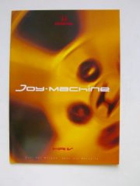Honda HR-V Joy Machine Prospekt Januar 1999 NEU