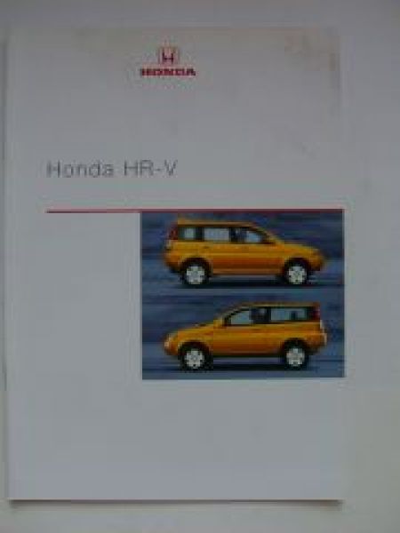 Honda HR-V Prospekt April 2000