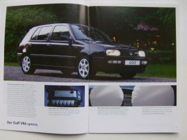 VW syncro. Das Allrad-Angebot Prospekt Mai 1996