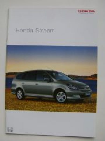 Honda Stream Prospekt November 2003
