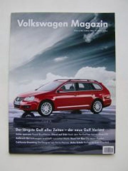 Volkswagen Magazin 1/2007 Golf5 Variant Passat BlueMotion