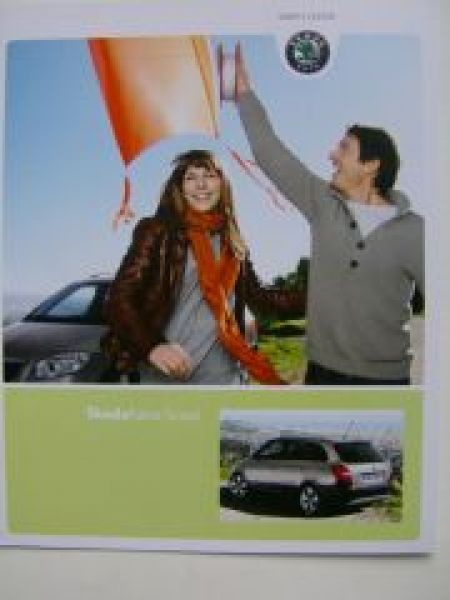 Skoda Fabia Scout Prospekt März 2009