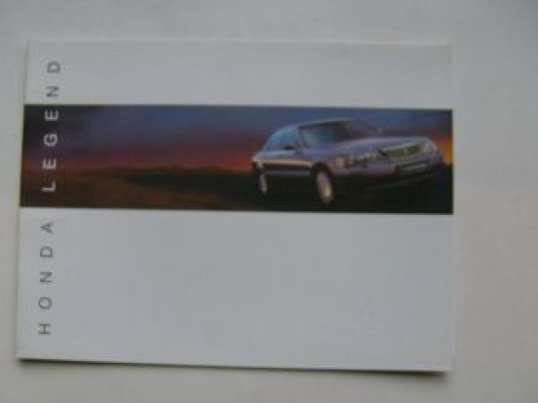 Honda Legend Belgien Prospekt September 1996