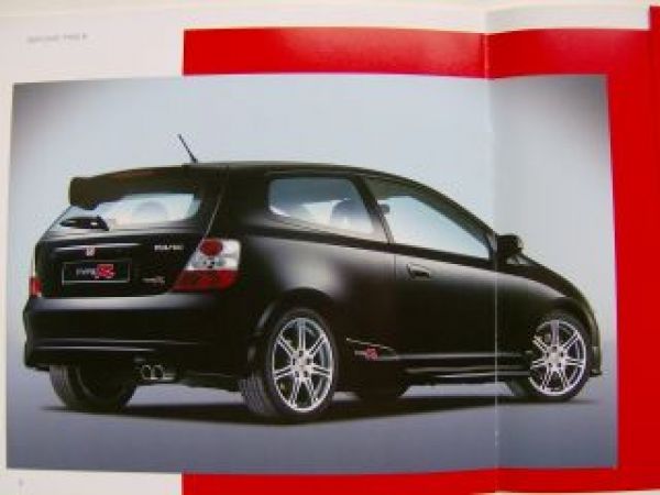 Honda Civic Prospekt Vorabinformation September 2003