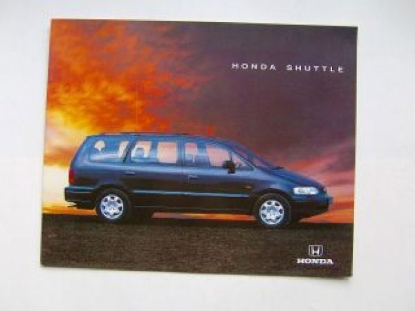 Honda Shuttle Prospekt August 1996 NEU Großformat