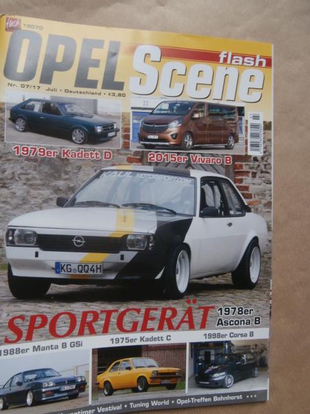 Opel Scene flash 7/2017