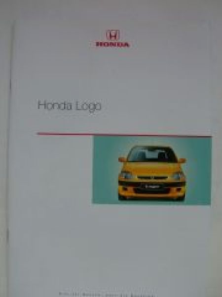 Honda Logo Prospekt Dänemark März 1999