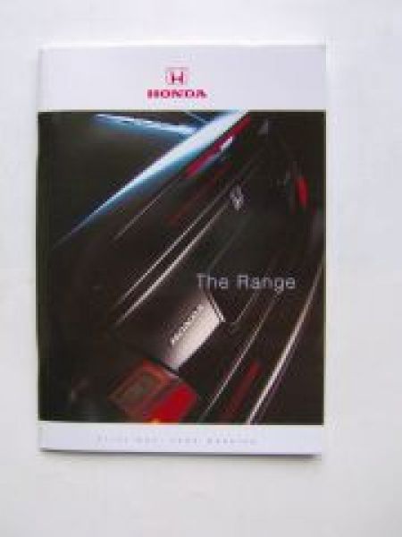 Honda The Range UK Englisch Prospekt Februar 1999 NEU