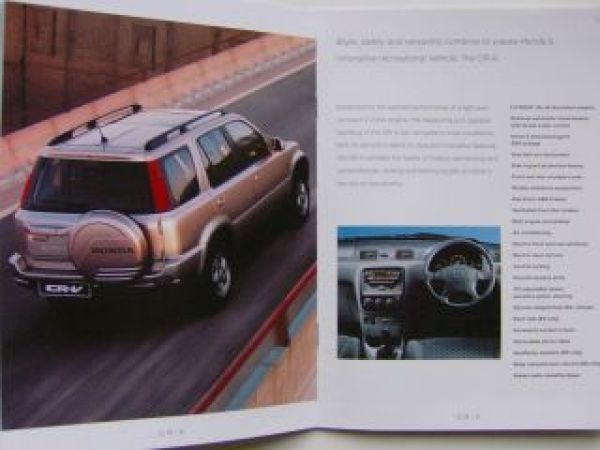 Honda The Range UK Englisch Prospekt Februar 1999 NEU